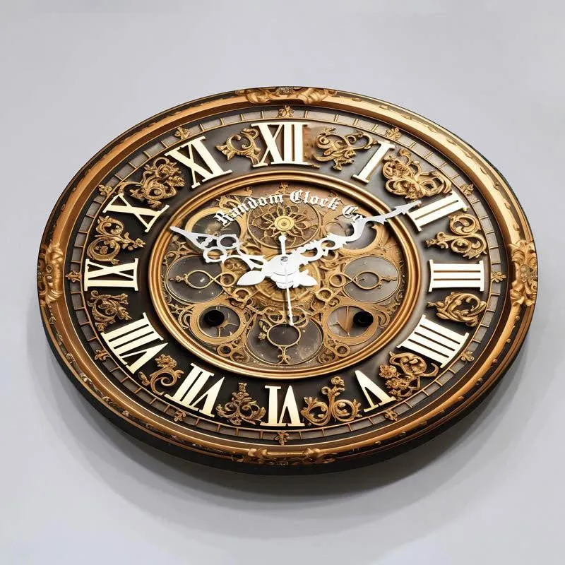 Seine Dromo 3D Printed MDF Wall Clock media 6