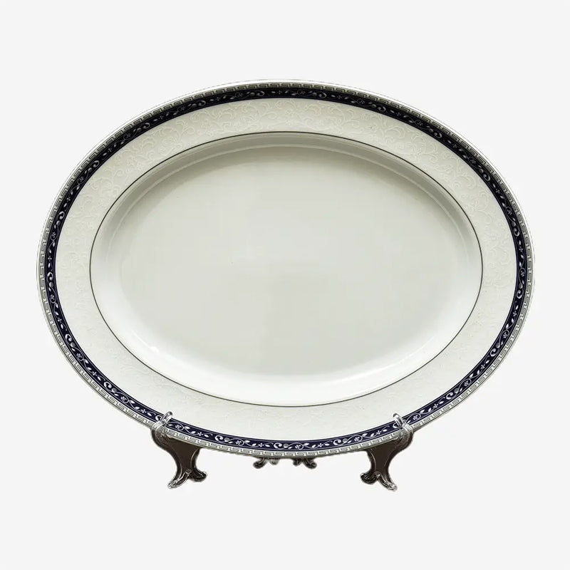 Dinole 24k Gold Brushed Porcelain Dinner Set - 33 Piece Set media 10