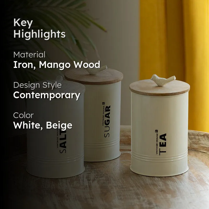 Pantry Prime Iron Jar (1080 mL Each) - Set Of Three media 2