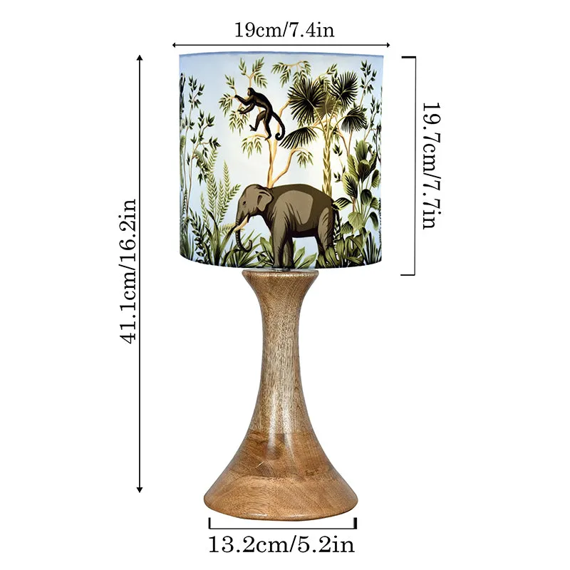 Osprey Grace Fabric Table Lamp - Multicolor media 5