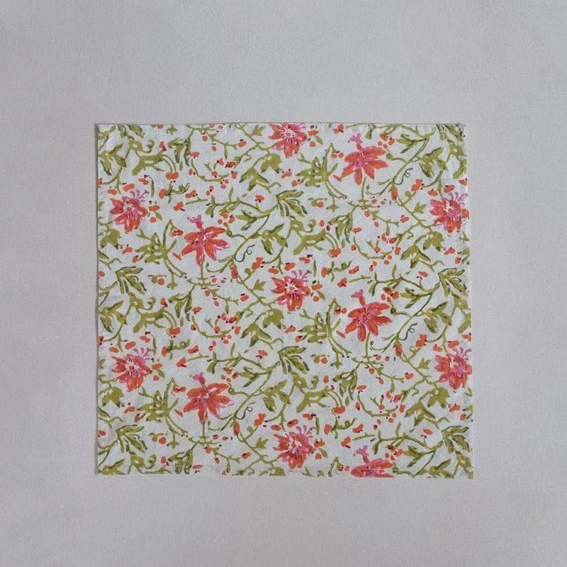 Love In Full Bloom Table Napkin - Set Of Six media 3