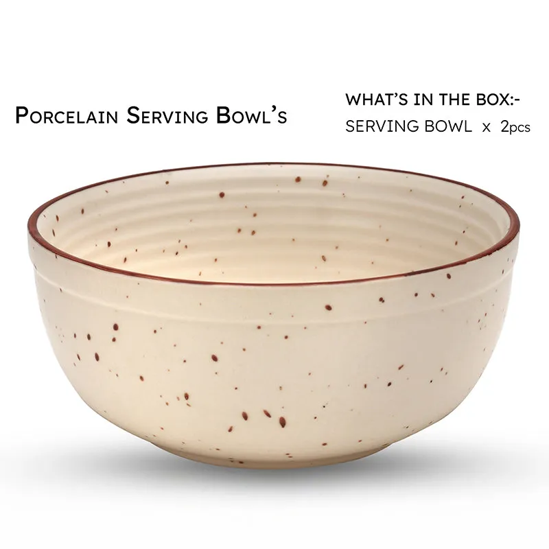 Speckled Ridge Serving Bowl (1000 mL Each) - Set Of Two media 4
