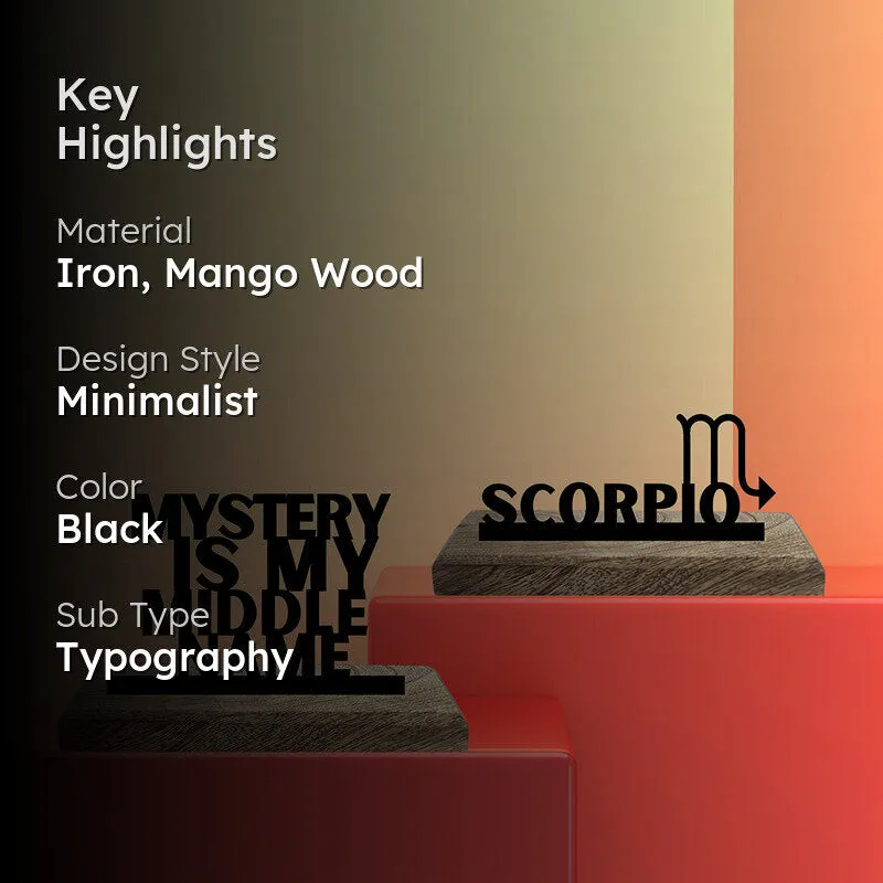 Mysterious Scorpio Showpiece - Set Of Two media 2