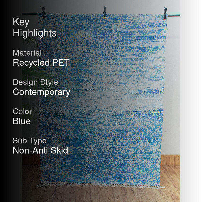 Moore Abstract Recycled PET Dhurries media 2