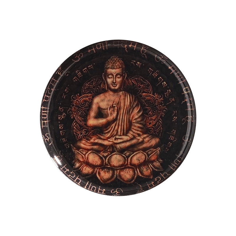 Atherin Buddha Printed Metal Wall Plate media 6