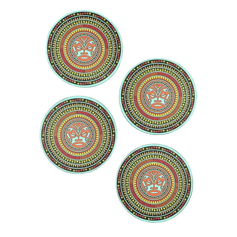 Koa Maori Mandala Trivet - Set Of Four media 7