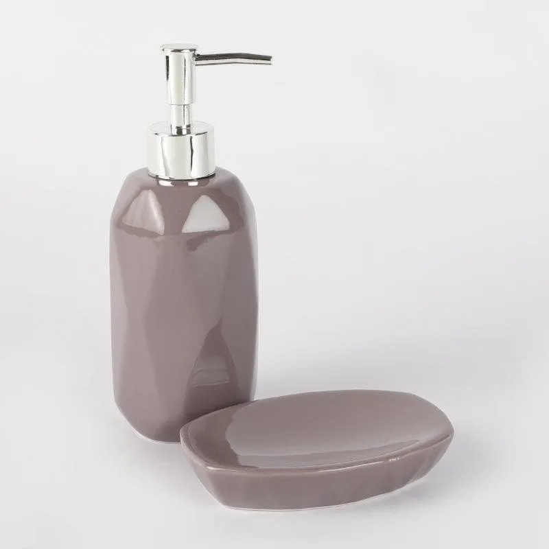 Scuzy Rhombic Bathroom Set media 4
