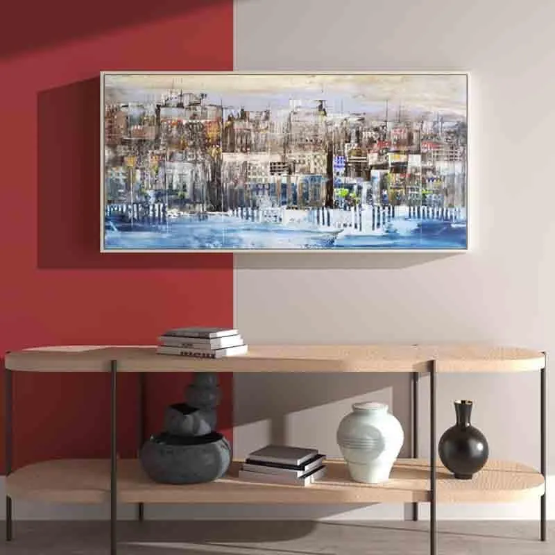 By The City Canvas Wall Art media 1