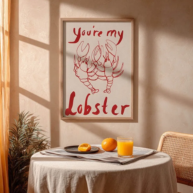 Lobster Studio Archival Canvas Wall Art - Brown media 4