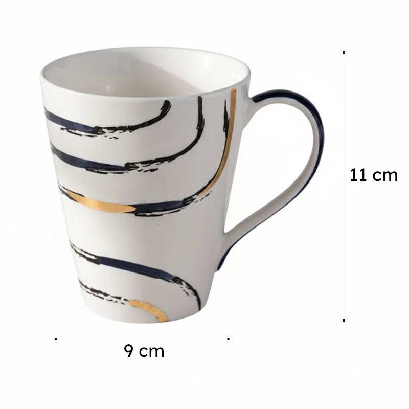 Morona Wave Porcelain Coffee Mug (325 mL) media 5
