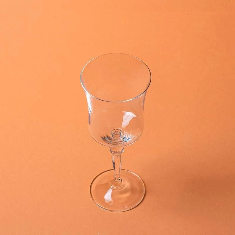 Old-school Bohemia Crystal Red Wine Glasses (300 ml) - Set of Six media 5