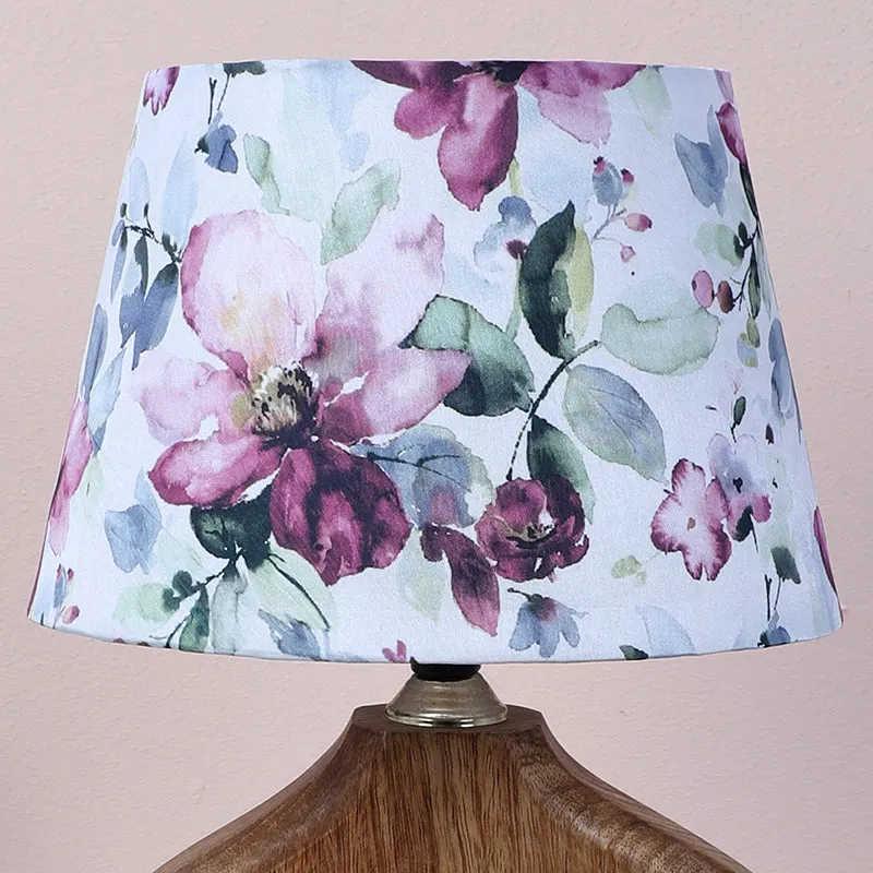 Lumikko Stag Printed Mango Wood Table Lamp - Multicolor media 3