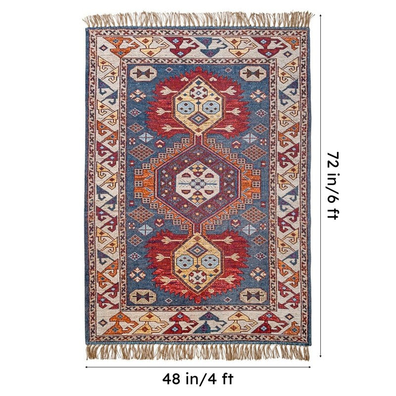 Nysa Handwoven Cotton Rug media 8