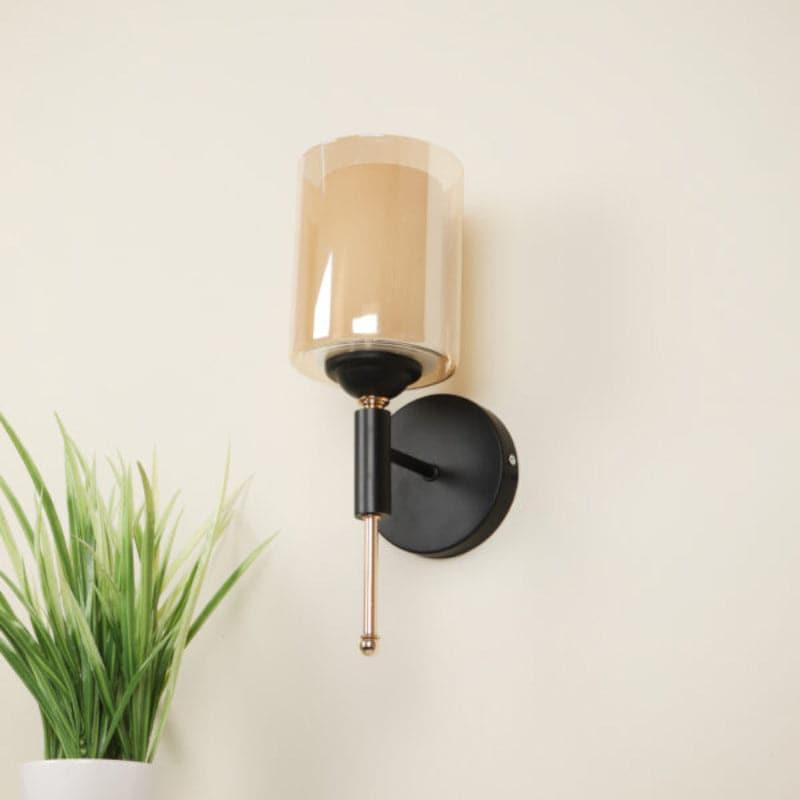 Pheme Glass Wall Lamp With Metal Base media 3