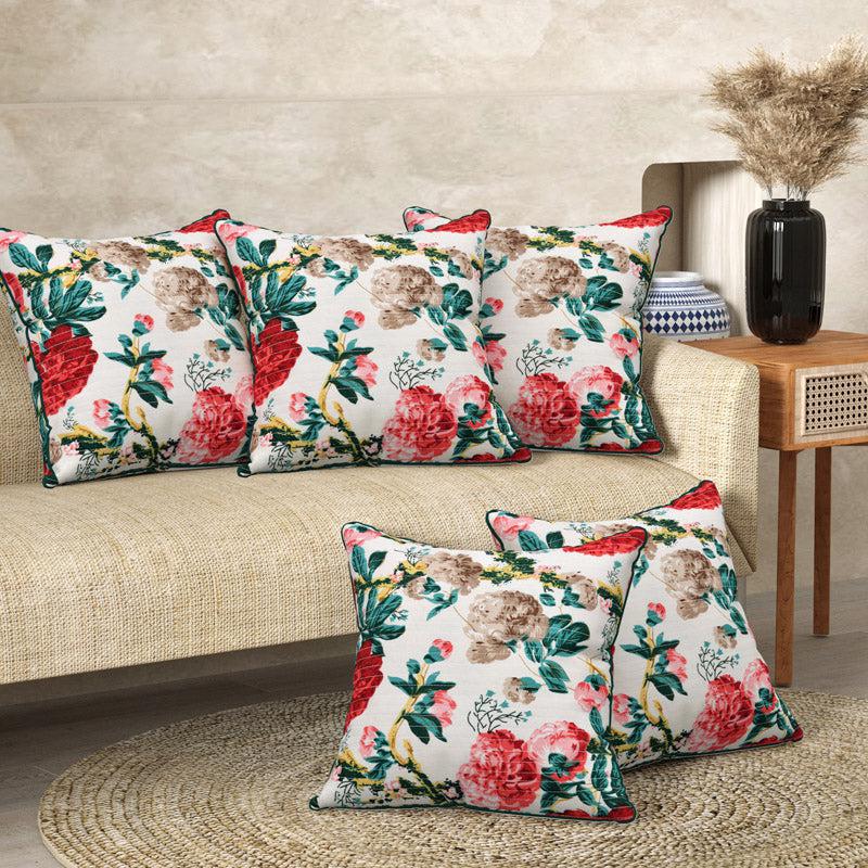 Mansa Floral Cushion Cover - Set Of Three image 4