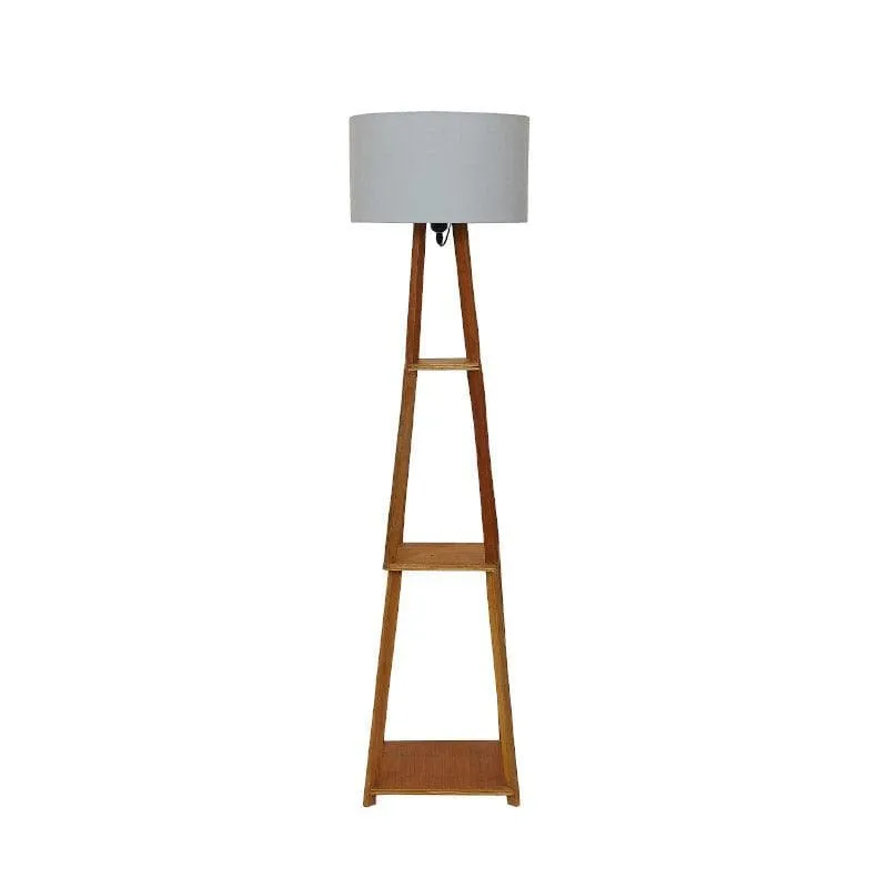 Blace Netima Floor Lamp With Shelf - Silver media 5