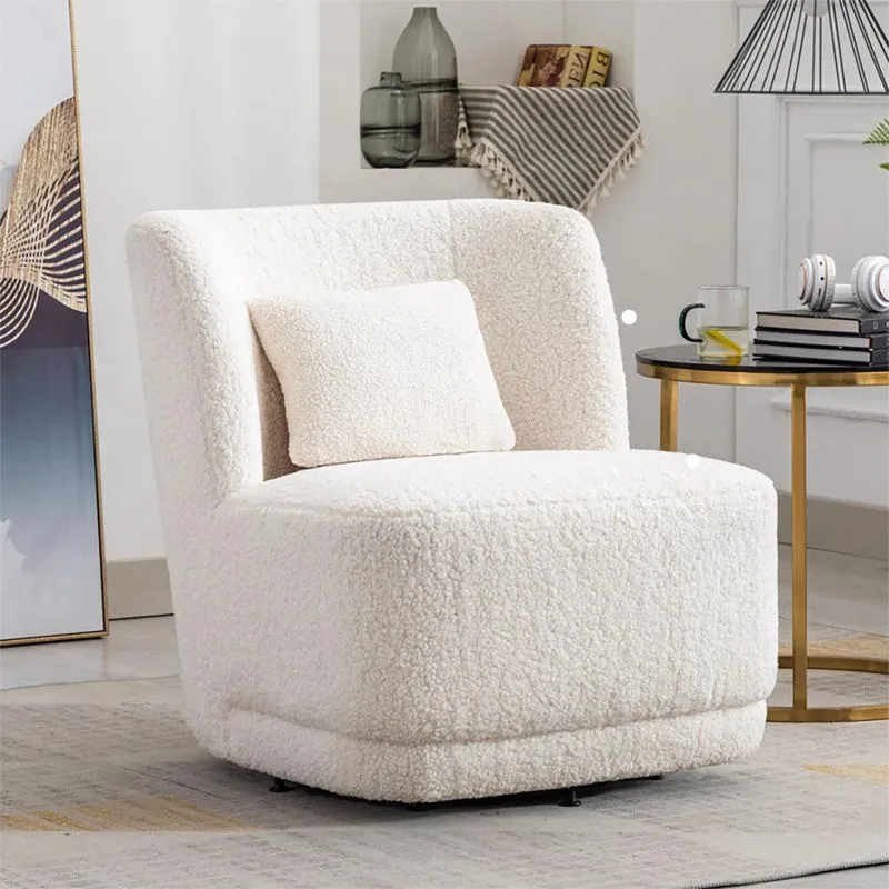 Urbano Neem Wood Accent Chair - Beige media 3
