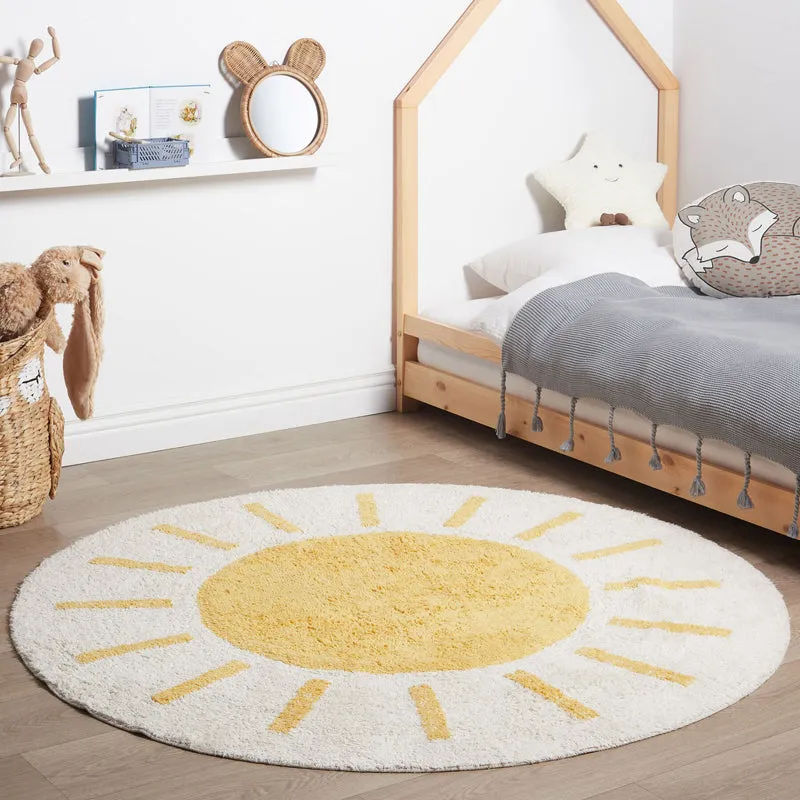 Sunshine Tufted Cotton Area Rug media 3