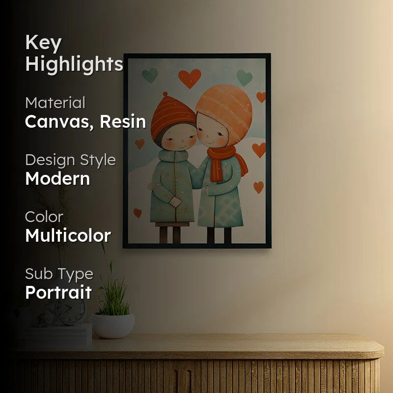 Sibling Souls Canvas Wall Art media 2