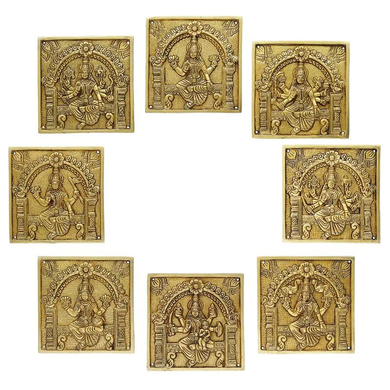 Divine Astha Laxmi Wall Accent - Set Of Eight media 3