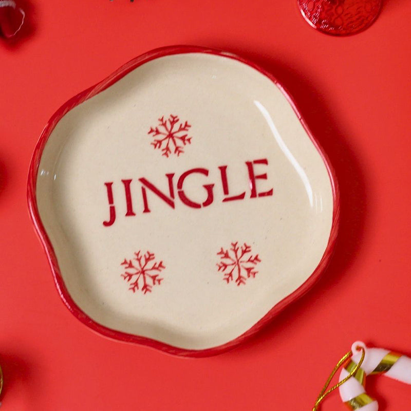 Jingle Ceramic Quarter Plate
