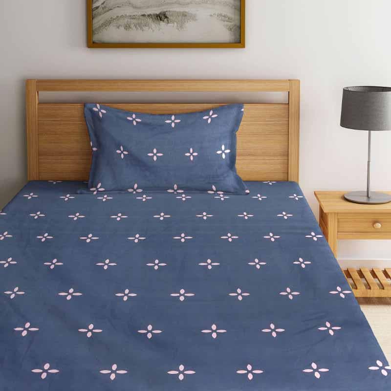 Star Fleur Printed Bedsheet - 150 GSM media 5