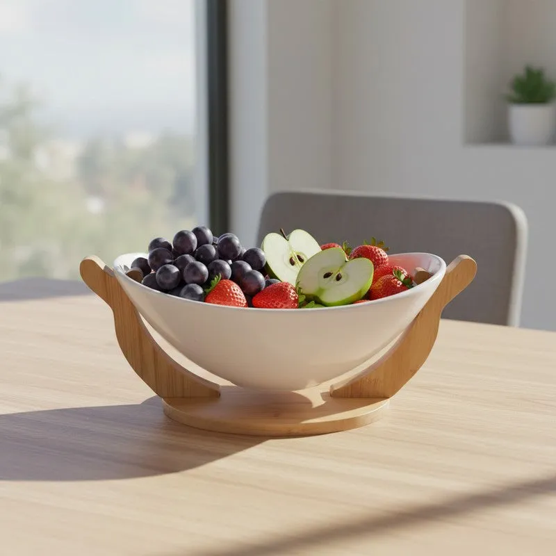 Table Bloom Ceramic Serving Bowls( 900 mL Each) - Set Of Two media 3