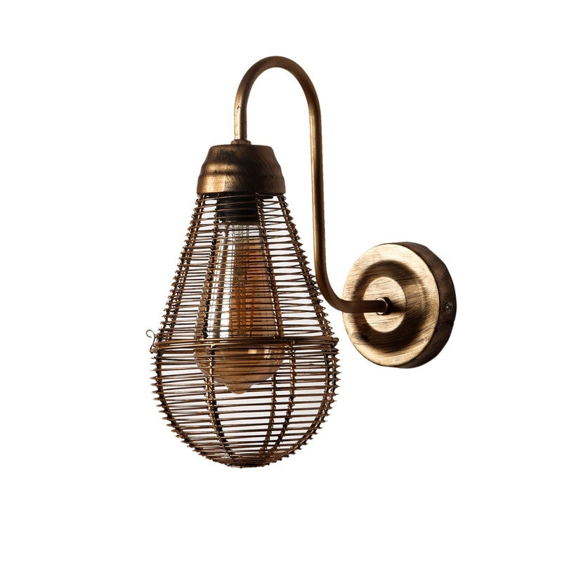 Heritage Curve Iron Wall Lamp media 3
