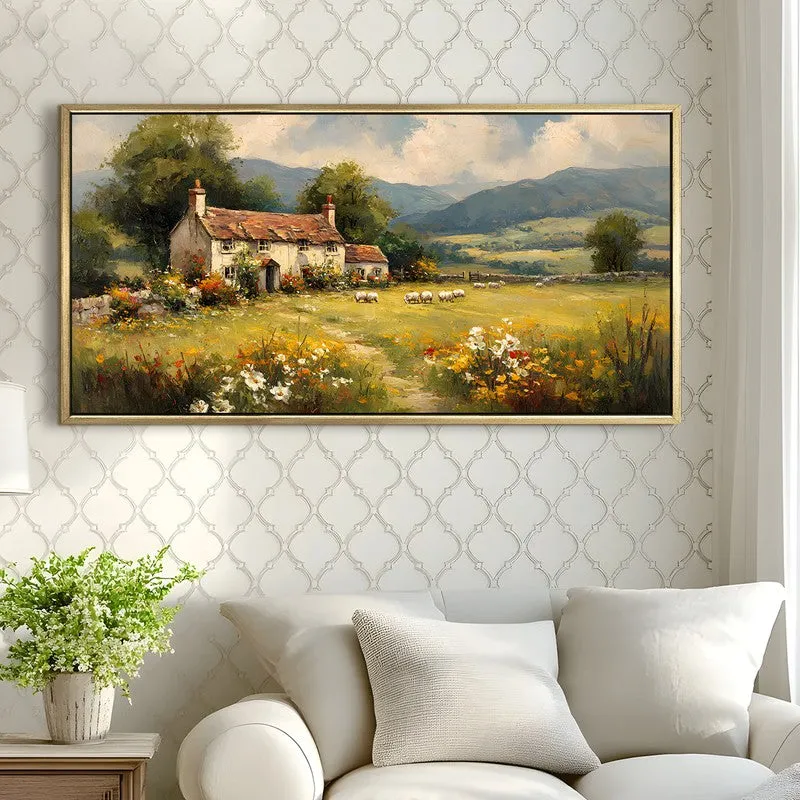 Sunlit Valley Blossom Home Wall Art media 3