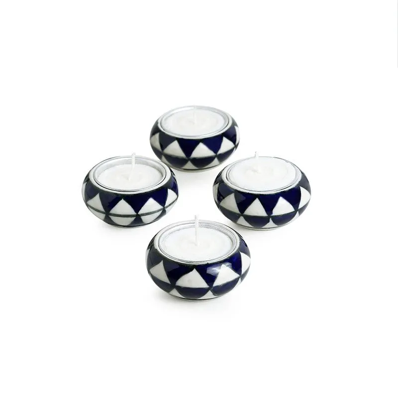 Aaradhya Tealight Holder - Set Of Four media 3