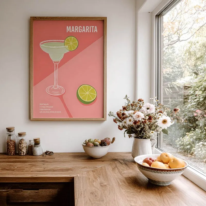 PinkMargerita Archival Canvas Wall Art - Brown media 7