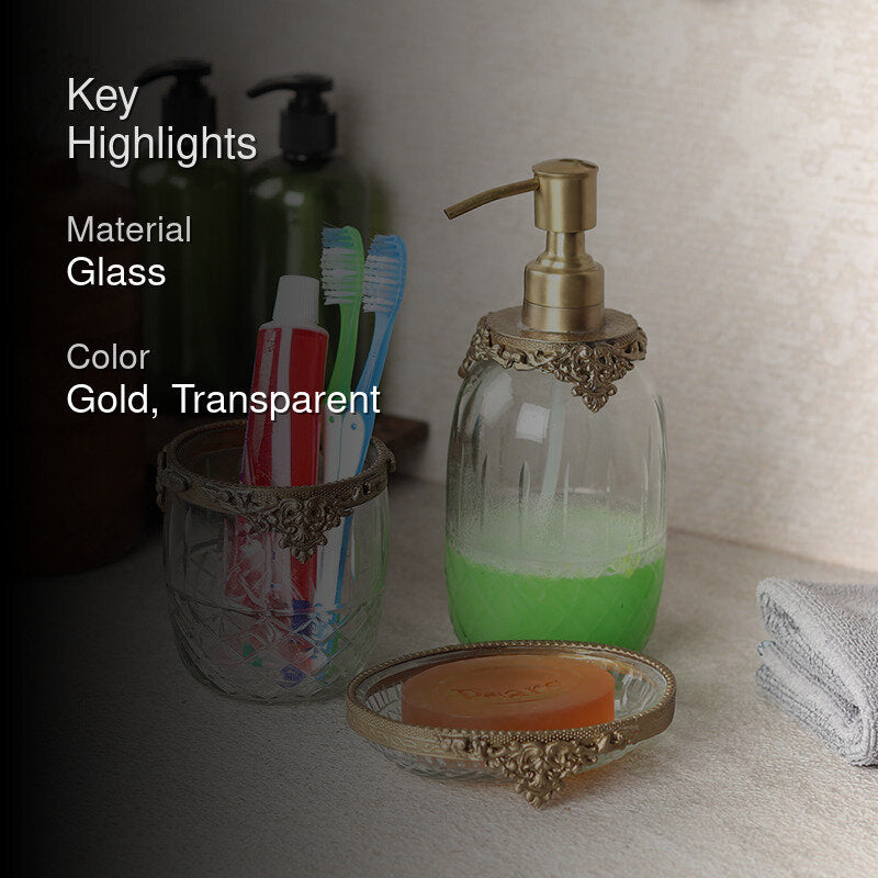 Alphi Bathroom Set  - Gold media 2