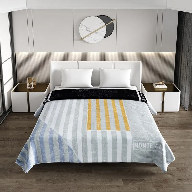 Monte Carlo Serene Stripes Blanket - 850 GSM media 4