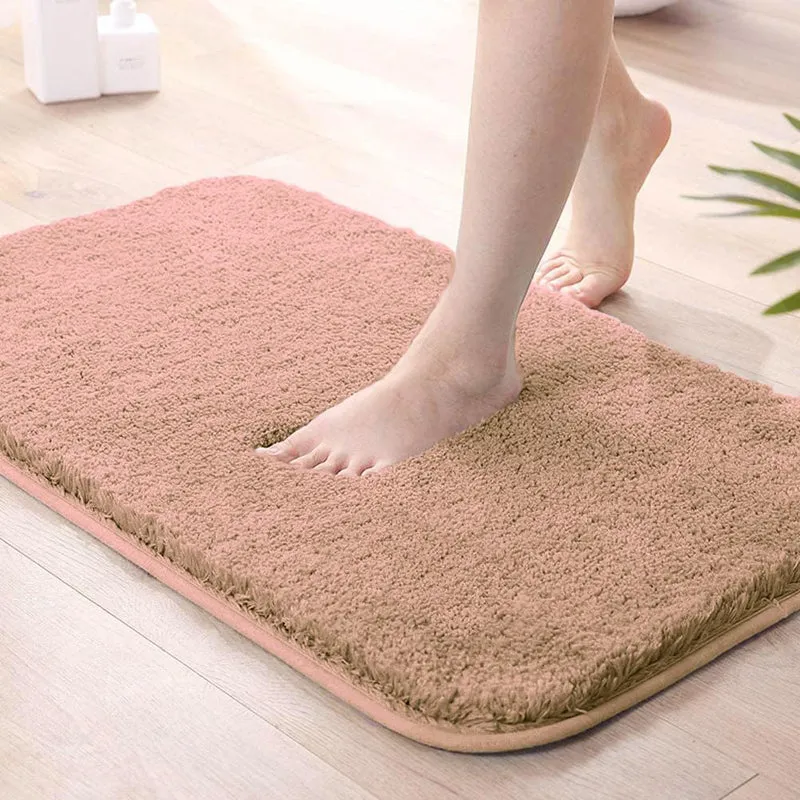 Vegas Luxe Bath Mat - Peach media 1