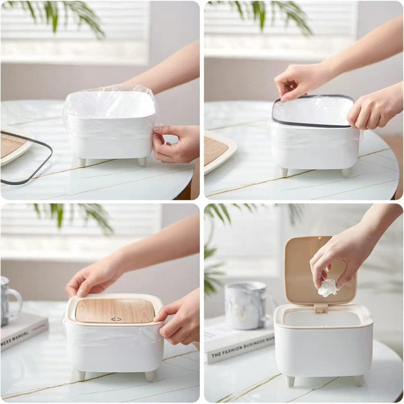 Smart Fit Dustbin - White media 4