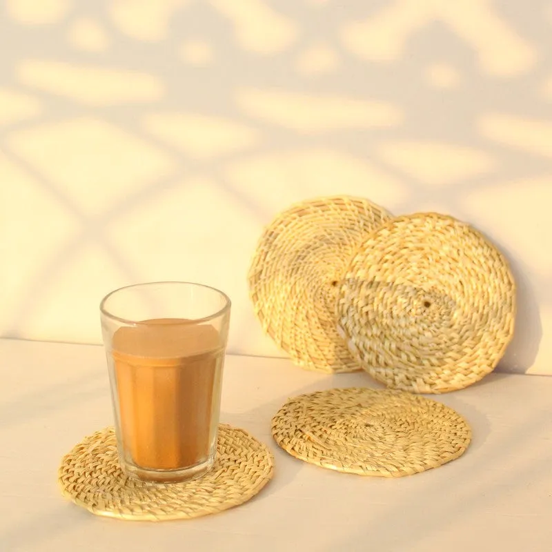 Classic Wooden Coasters for Glasses - Set Of Four media 1