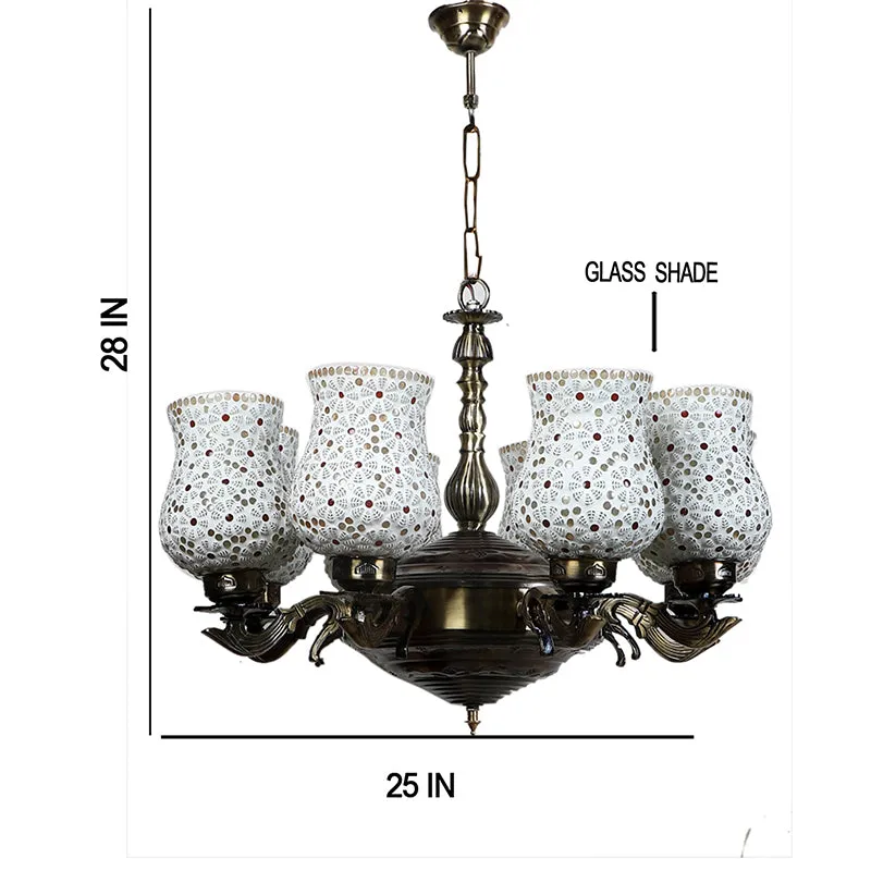 Dinara Vilona Mosaic Golden Antique Ceiling Lamp media 5