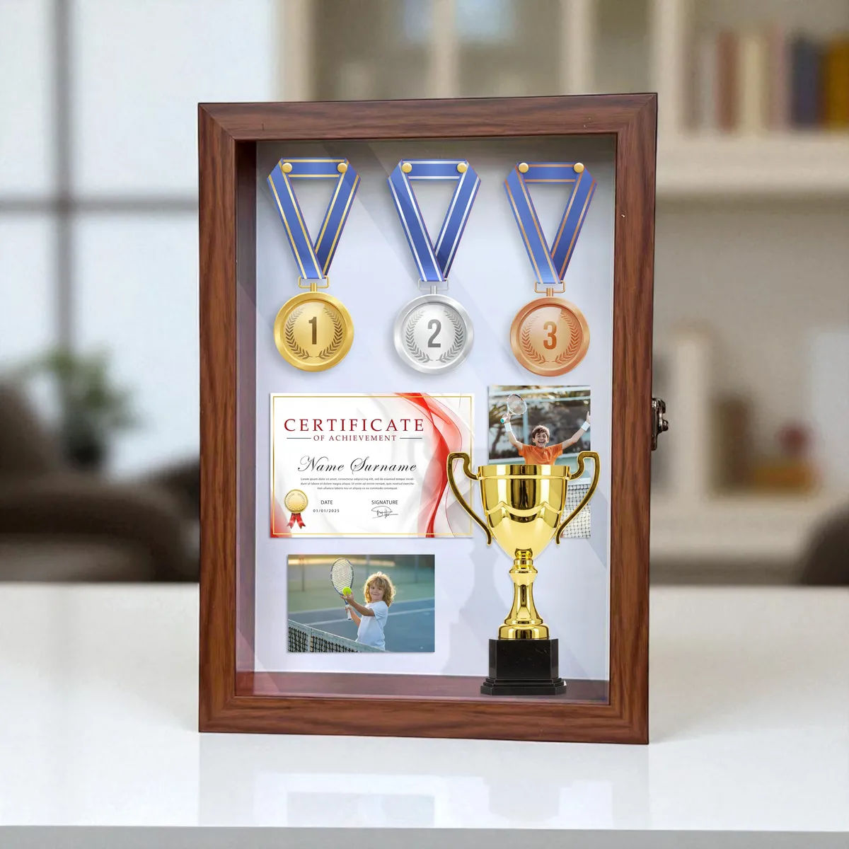 DesignoCraft MDF Shadow Box Photo Frame media 8