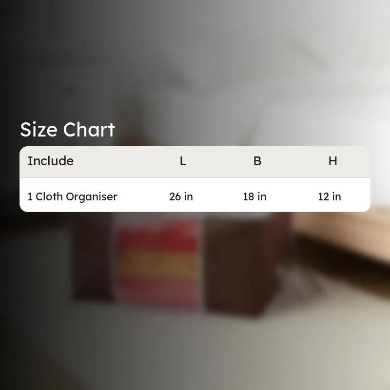 Stow Edit Cloth Organizer - Brown & White media 8