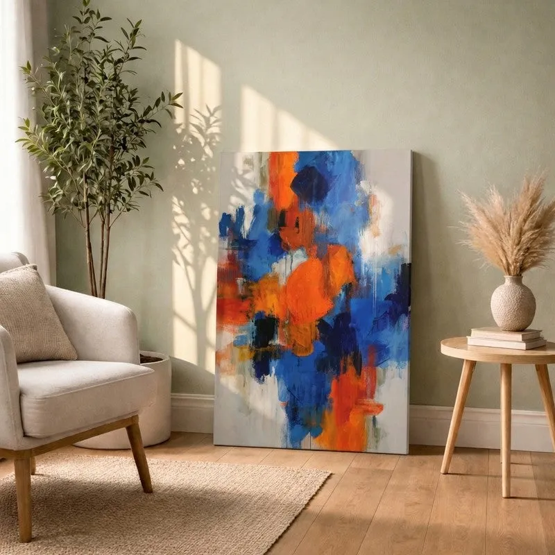 Bold Stroke Abstract Canvas Wall Art media 1