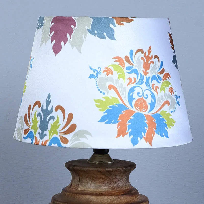 Nordlys Palmer Printed Mango Wood Table Lamp - Multicolor media 3
