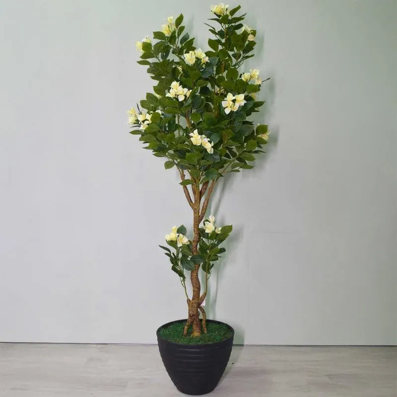 Artificial White Bougainvillea Plant Without Pot - 5.2 Feet media 3