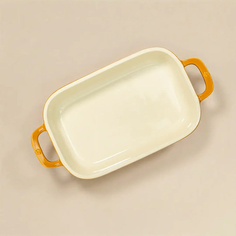 Cumin Co Ceramic Baking Trays - Mustard media 5
