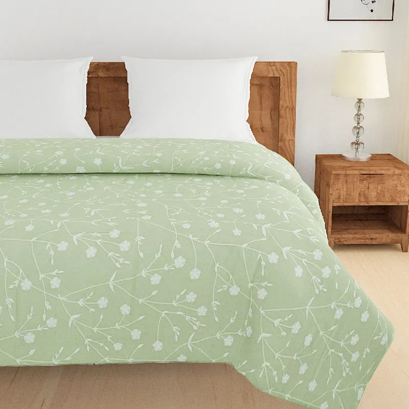 Swayam Myra Floral Cotton Comforter - 150 GSM media 4