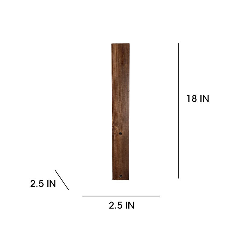 CalmCore Wooden Wall Lamp - Brown media 8