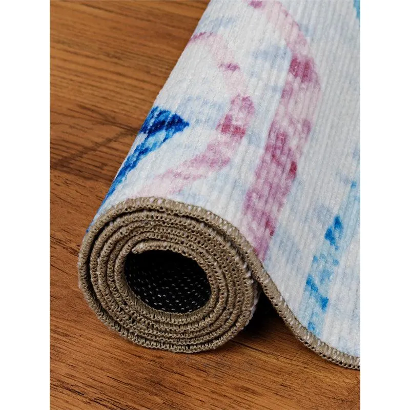 Zubid Abstract Carpet - Blue media 4