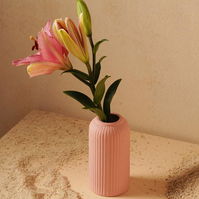 Abdiya Ceramic Vase - Pink