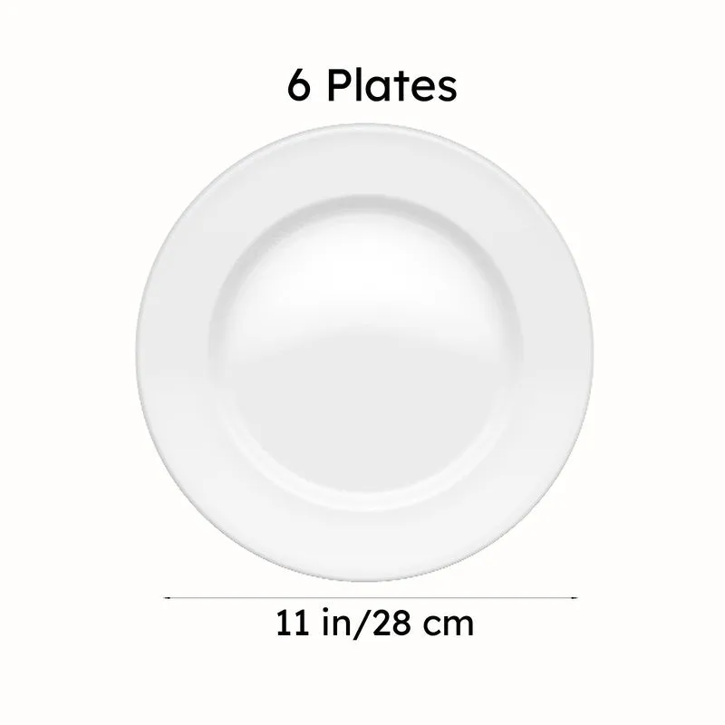 Mihaya Dinner Plate (Red) - Set Of Six media 6
