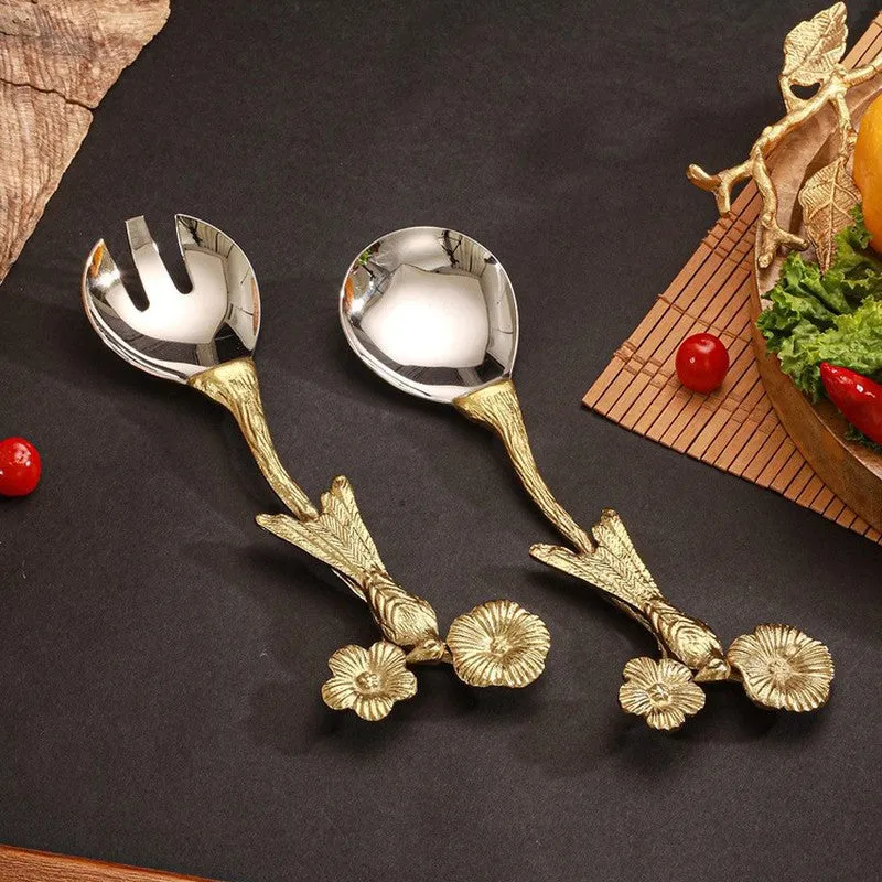Zyricon Salad Spoons - Set Of Two media 1