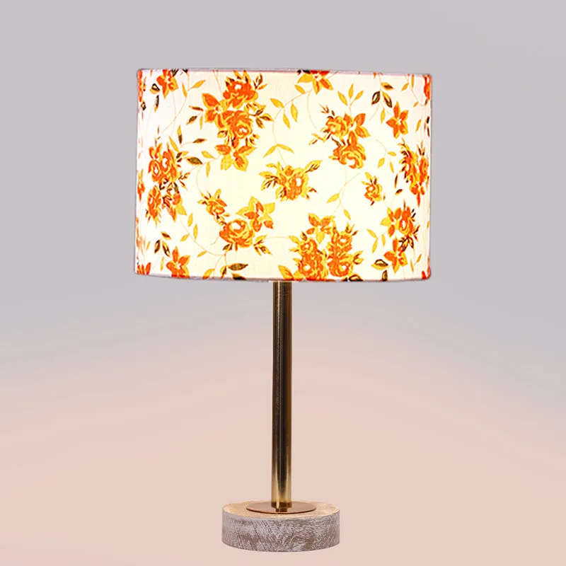 Seralya Rodin Wooden Table Lamp - Multicolor media 5